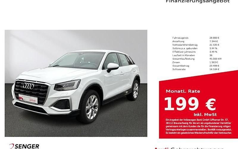 Gebraucht Audi Q2 Advanced Plus 150 PS (110 kW) 2024 Weiß SUV