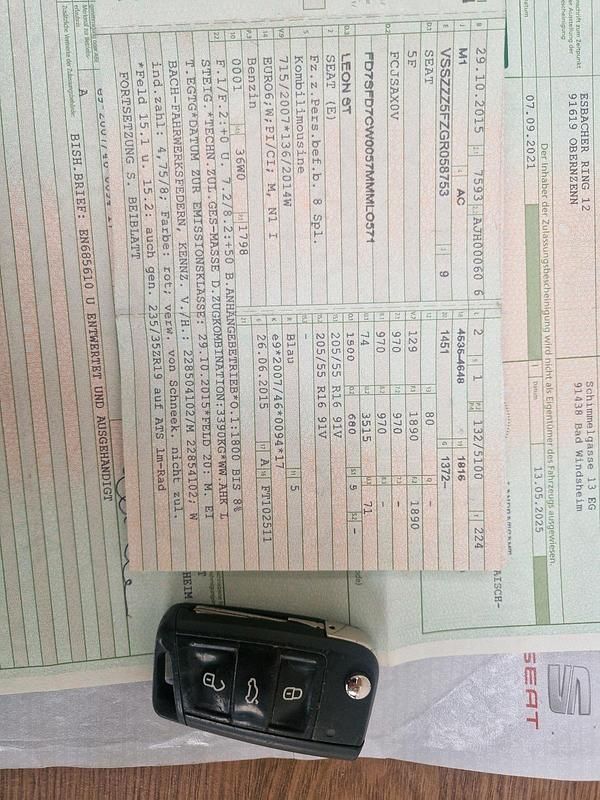 Gebraucht Seat Leon ST 180 PS (132 kW) 2015 Blau Kombi