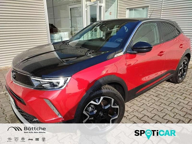 Lackierung rot rubi/typ aussenverkleidung metalliclackierung Gebraucht 2023 Opel Mokka-e Ultimate SUV | 24.780 € (Teuer) - Bild 1/4