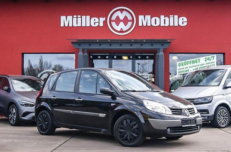 Perlmuttschwarz Gebraucht 2003 Renault Scénic II Dynamique Van / Kleinbus | 3.900 € (Teuer) - Bild 1/4