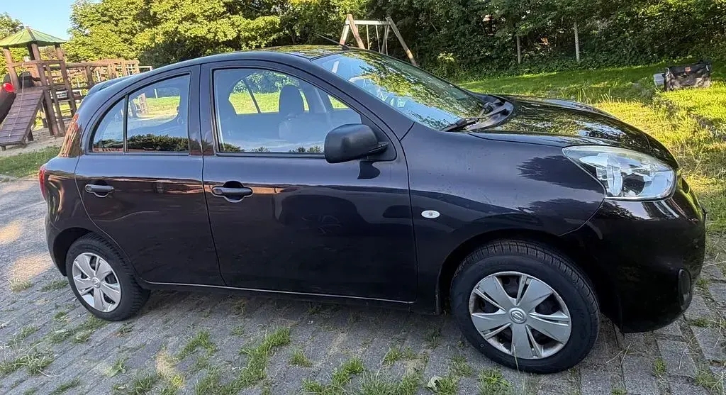 Gebraucht Nissan Micra Visia 80 PS (58 kW) 2014 Schwarz Kleinwagen