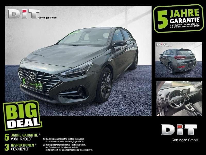 Amazon grey / met Gebraucht 2021 Hyundai i30 Edition 30+ Limousine | 16.990 € (Guter Preis) - Bild 1/4