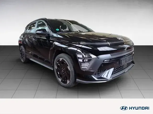 Gebraucht Hyundai Kona N Line 160 kW (218 PS) 2024 Schwarz SUV