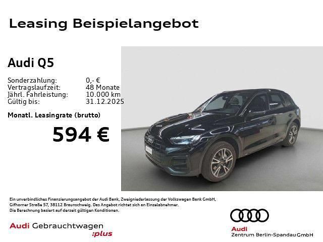 Mythosschwarz metallic Gebraucht 2025 Audi Q5 Advanced Plus SUV | 54.930 € (Fairer Preis) - Bild 1/4
