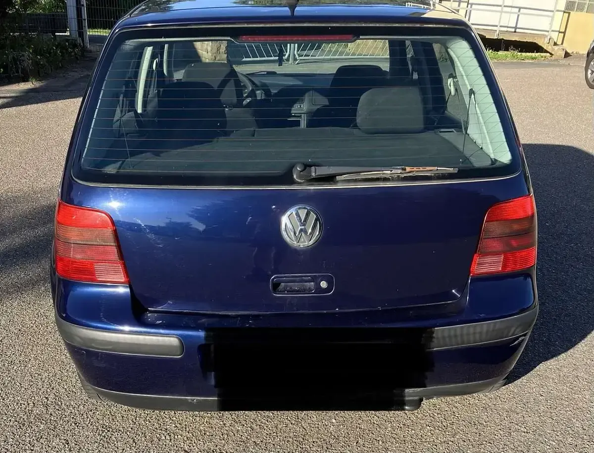 Gebraucht VW Golf IV 75 PS (55 kW) 1999 Blau Kleinwagen