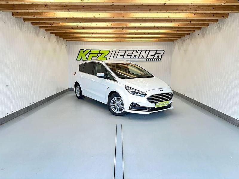 Second-hand Ford S-MAX Titanium 150 CP (110 kW) 2020 Alb Monovolum