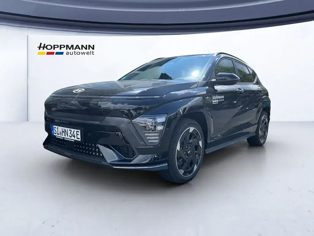 Gebraucht Hyundai Kona N Line 160 kW (218 PS) 2025 Abyss black SUV