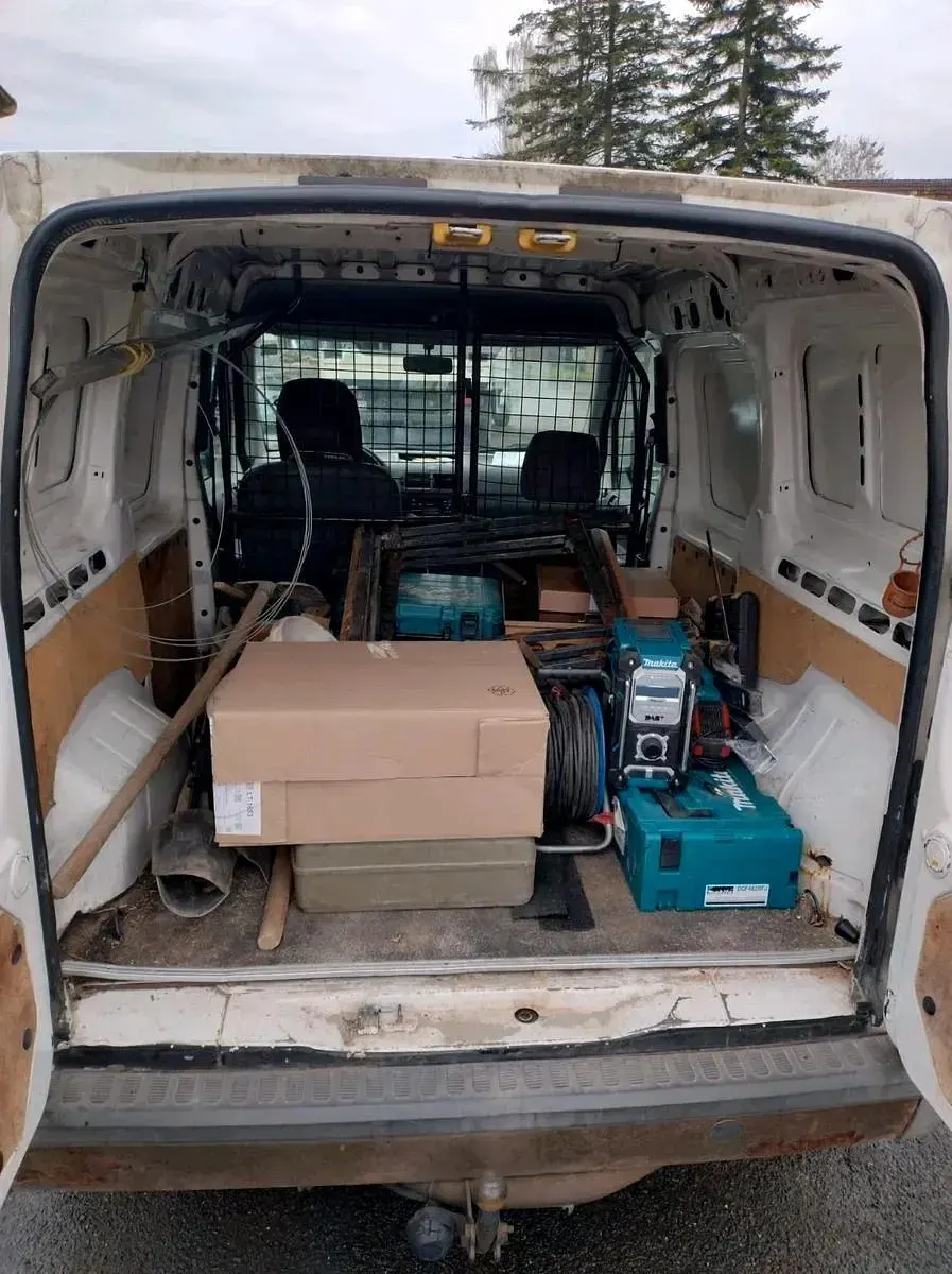 Gebraucht Ford Transit 75 PS (55 kW) 2004 Weiß Van