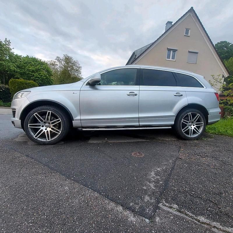 Silber Gebraucht 2008 Audi Q7 S-Line SUV | 7.000 € (Fairer Preis) - Bild 1/4