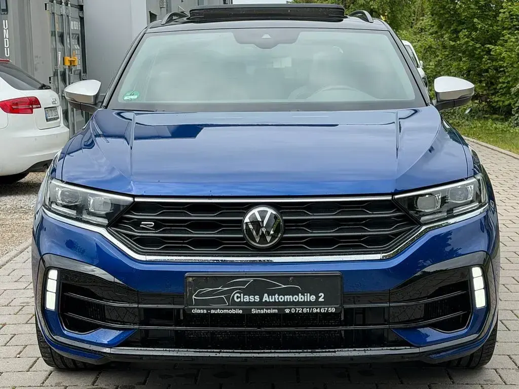 Second-hand VW T-Roc R 300 CP (220 kW) 2022 Albastru SUV