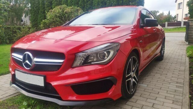 Rot Gebraucht 2018 Mercedes CLA45 AMG AMG | 28.970 € (Superpreis) - Bild 1/4