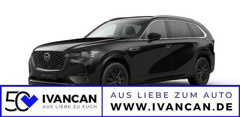 Jet black Neu 2025 Mazda CX-80 Homura-Line SUV | 63.350 € (Etwas zu teuer) - Bild 1/4