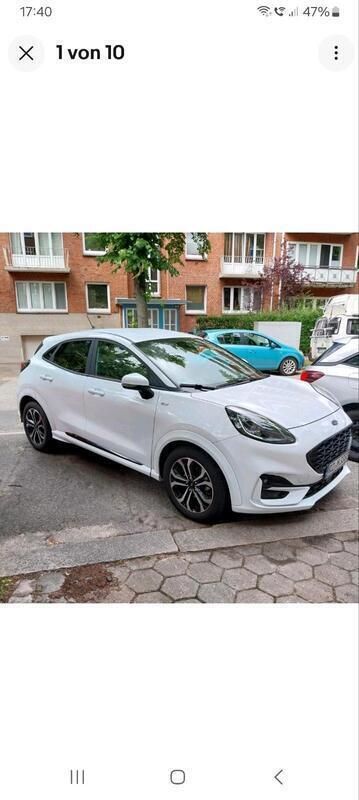 Weiß Gebraucht 2022 Ford Puma ST-Line SUV | 17.500 € (Superpreis) - Bild 1/4