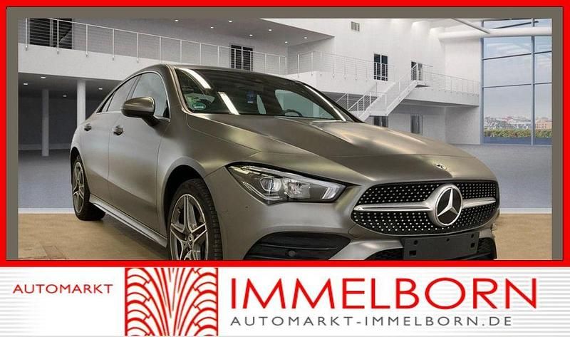 Grau Gebraucht 2022 Mercedes CLA250e AMG Limousine | 31.480 € (Fairer Preis) - Bild 1/4