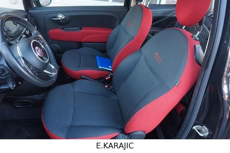 Gebraucht Fiat 500 Pop Star 69 PS (50 kW) 2018 Schwarz Kleinwagen