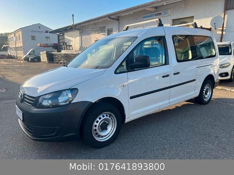 Weiß Gebraucht 2014 VW Caddy Maxi Van / Kleinbus | 4.690 € (Superpreis) - Bild 1/4