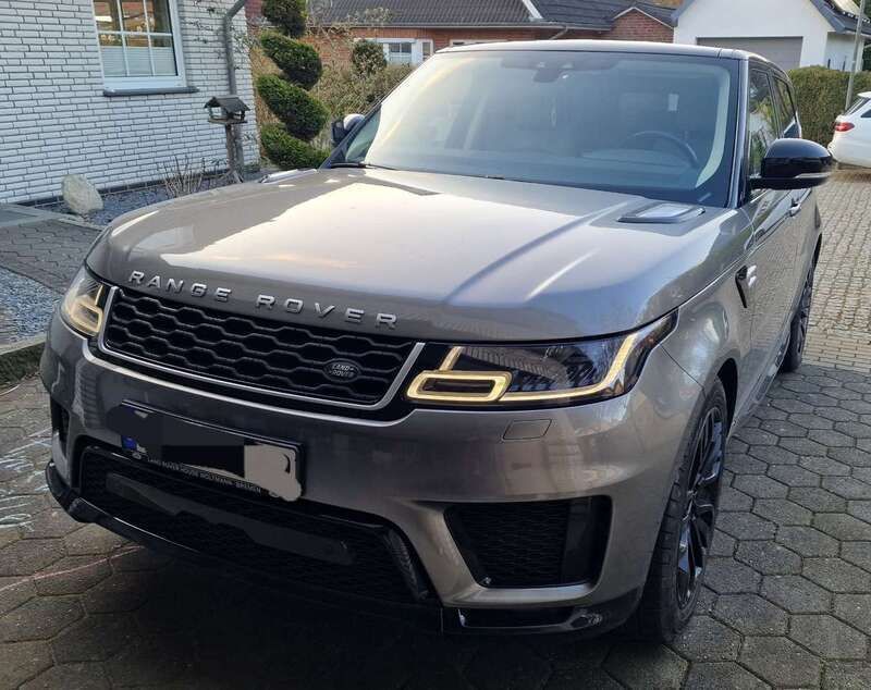 Grau Gebraucht 2018 Land Rover Range Rover Sport HSE SUV | 48.900 € (Teuer) - Bild 1/4