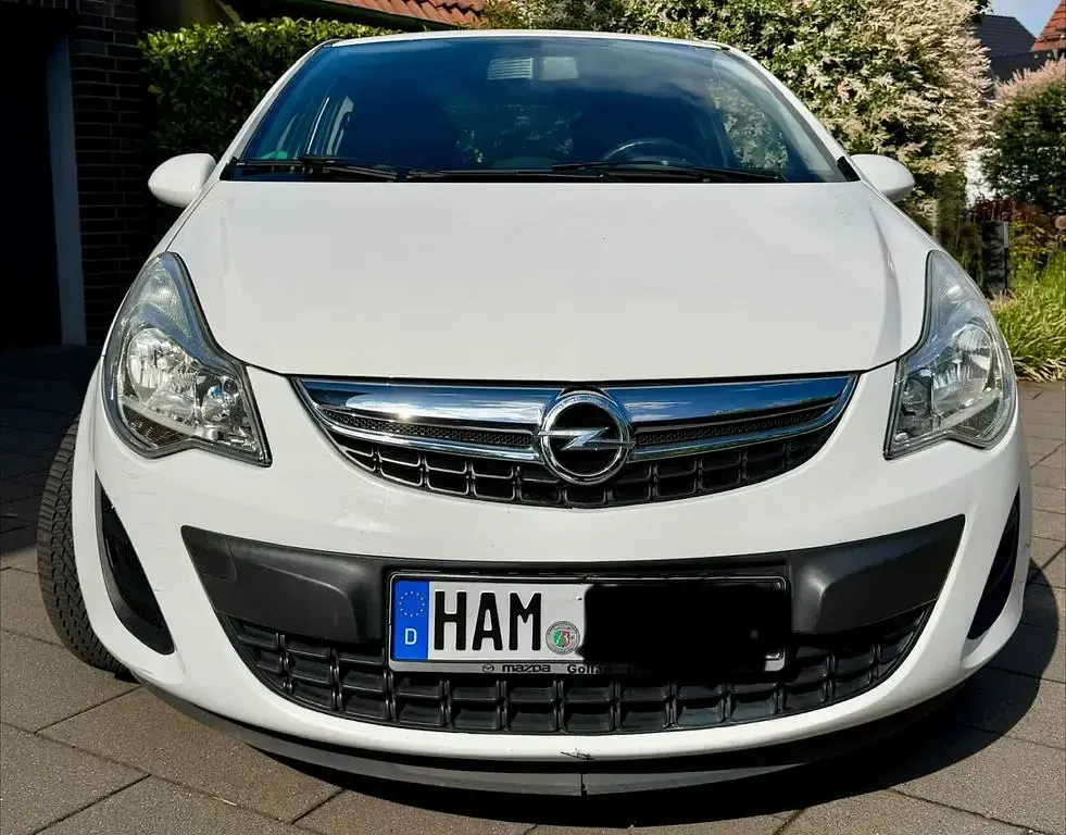 Gebraucht Opel Corsa Active 69 PS (50 kW) 2013 Weiß Kleinwagen