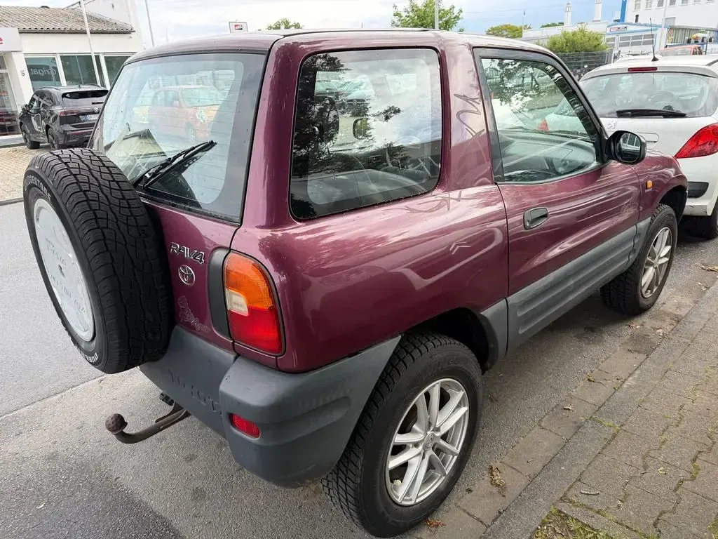 Gebraucht Toyota RAV4 128 PS (94 kW) 1997 Rot SUV