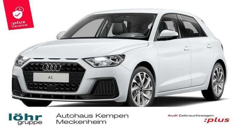 Gletscherweiß metallic Gebraucht 2024 Audi A1 Sportback Advanced Plus Kleinwagen | 23.350 € (Superpreis) - Bild 1/3