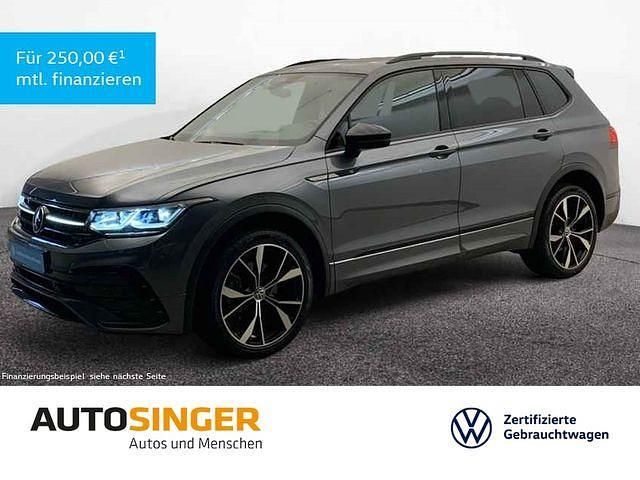 Grau Gebraucht 2023 VW Tiguan Allspace R-line SUV | 36.980 € (Guter Preis) - Bild 1/3