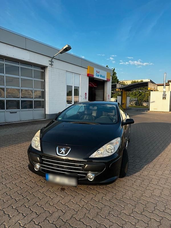 Schwarz Gebraucht 2007 Peugeot 307 CC Cabrio | 4.250 € - Bild 1/4