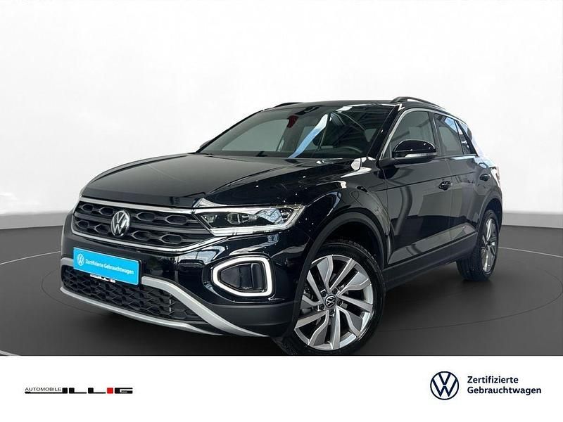 Deep black perleffekt (schwarz) Gebraucht 2024 VW T-Roc Goal SUV | 29.980 € (Guter Preis) - Bild 1/4