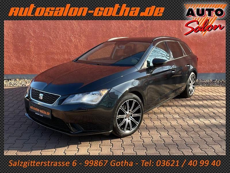 Gebraucht Seat Leon ST Reference 105 PS (77 kW) 2014 Schwarz Kombi