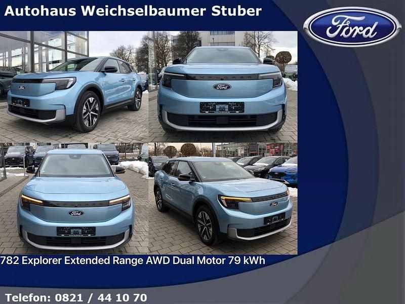 Gebraucht Ford Explorer Extended Range 250 kW (340 PS) 2025 Blau SUV