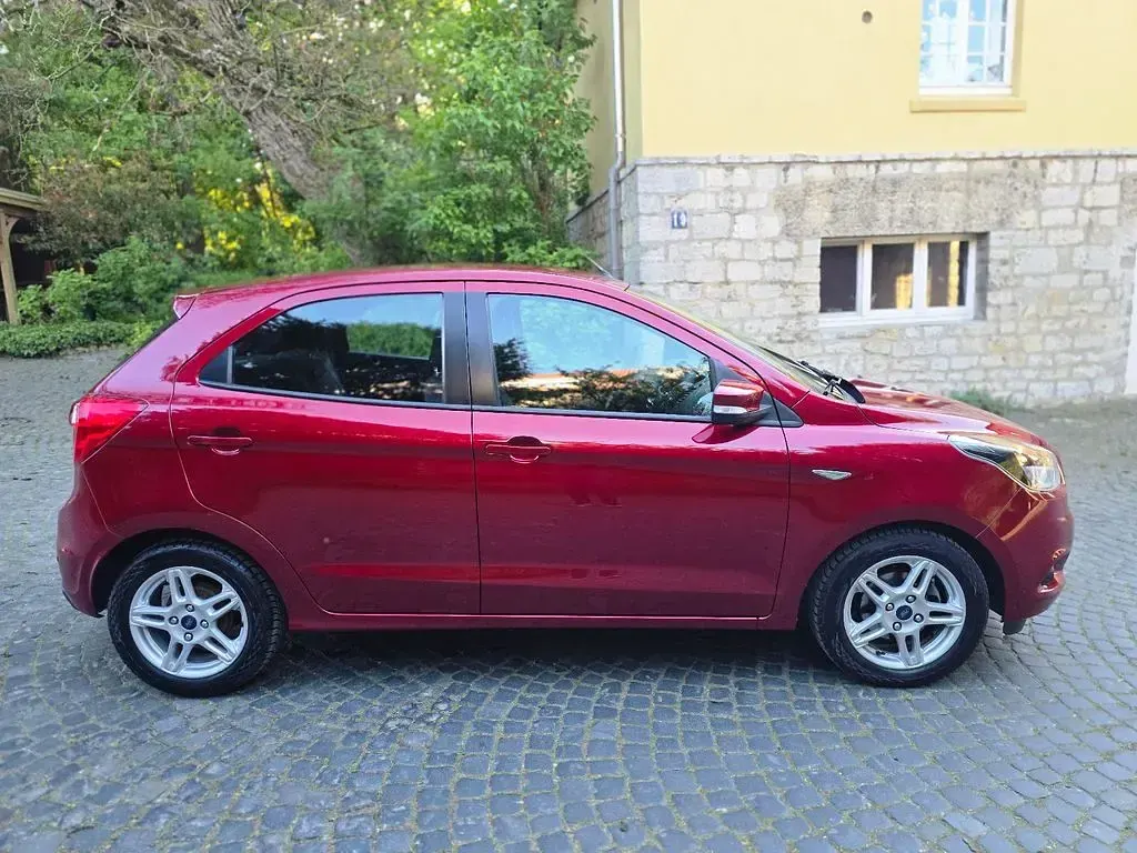 Gebraucht Ford Ka Plus Cool & Sound Edition 86 PS (63 kW) 2018 Rot Kleinwagen