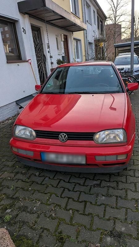 Rot Gebraucht 1997 VW Golf III Kleinwagen | 1.000 € (Superpreis) - Bild 1/4