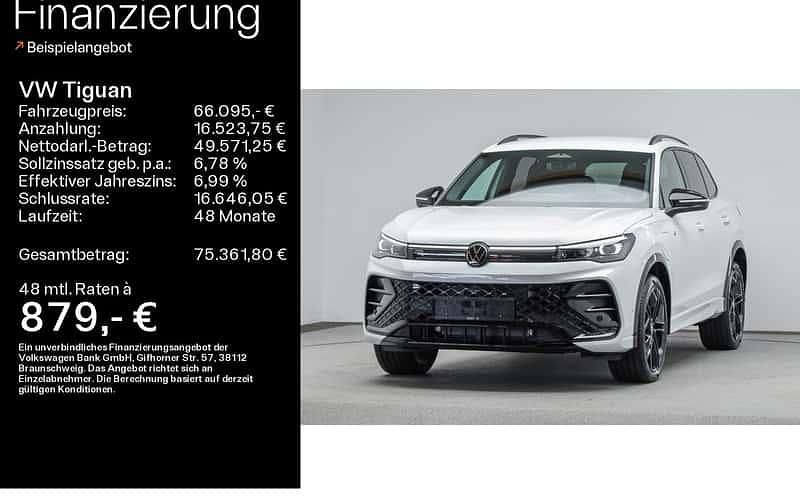 Weiß Neu 2025 VW Tiguan R-line SUV | 66.095 € - Bild 1/4