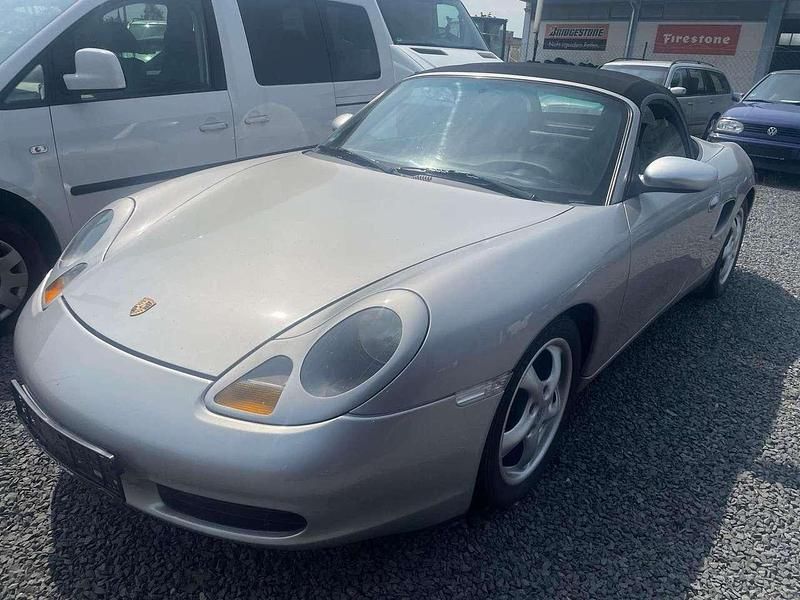 Gebraucht Porsche Boxster 220 PS (161 kW) 2000 Silber Cabrio