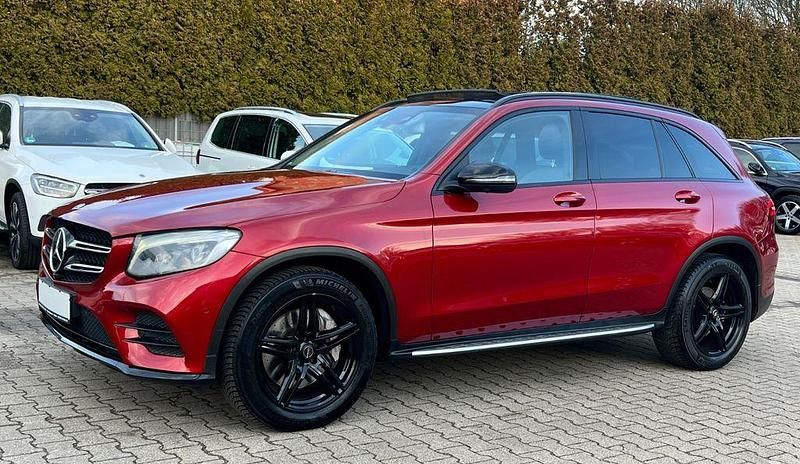 Gebraucht Mercedes GLC250 AMG line 204 PS (150 kW) 2019 Rot SUV