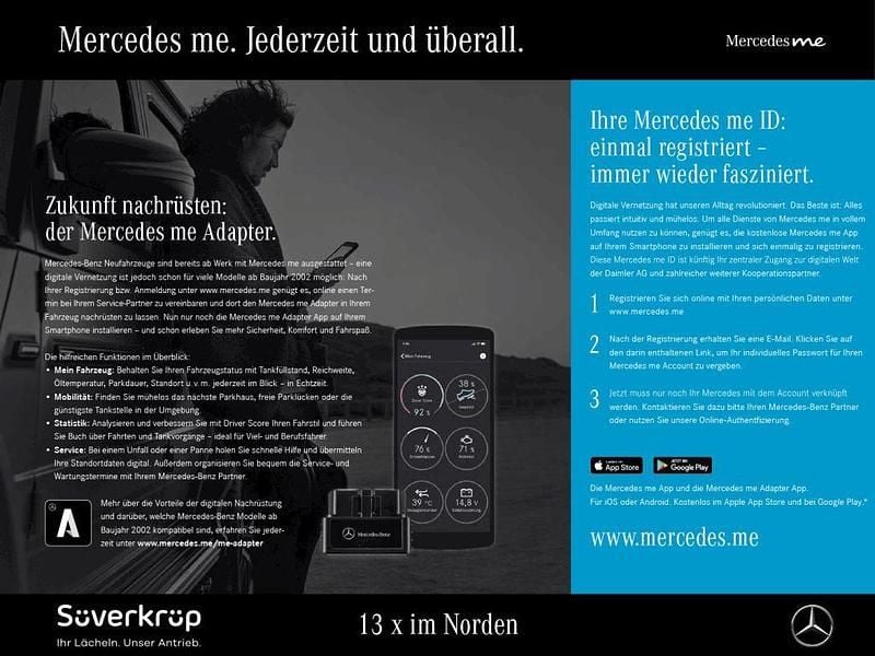 Unilack polarweiß Gebraucht 2021 Mercedes C180 AMG Cabrio | 34.480 € (Fairer Preis) - Bild 1/1