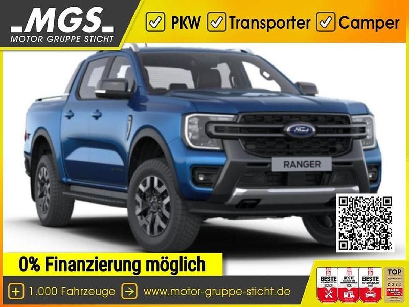 Blau Neu 2025 Ford Ranger Wildtrack Abholung | 59.990 € (Fairer Preis) - Bild 1/4