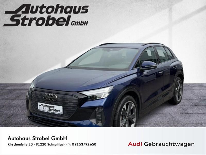 Gebraucht Audi Q4 e-tron Advanced 194 kW (265 PS) 2023 Navarrablau metallic SUV