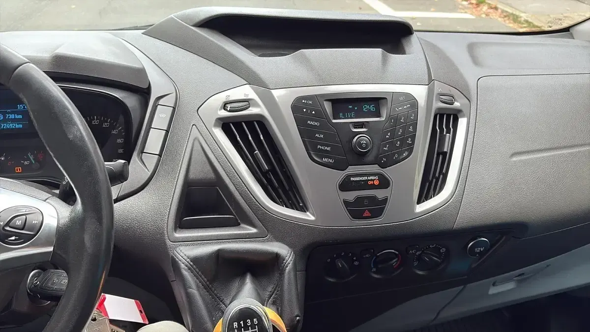 Usado Ford Transit Custom 125 HP (91 kW) 2015 Vermelho Monovolume