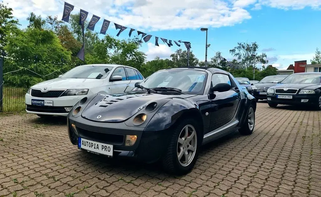 Gebraucht Smart Roadster 82 PS (60 kW) 2005 Tridionsicherheitszelle silbe Cabrio