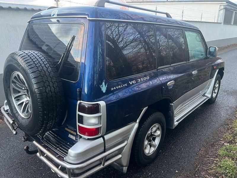 Gebraucht Mitsubishi Pajero 194 PS (142 kW) 1998 Blau SUV