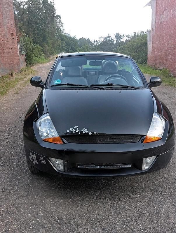 Schwarz Gebraucht 2003 Ford StreetKa Cabrio | 1.000 € (Guter Preis) - Bild 1/4