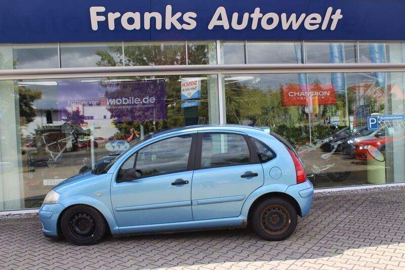 Blau Gebraucht 2005 Citroën C3 Comfort Kleinwagen | 740 € (Superpreis) - Bild 1/4