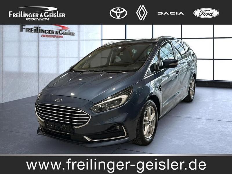 Blau Gebraucht 2022 Ford S-MAX Titanium Van / Kleinbus | 31.400 € (Guter Preis) - Bild 1/4