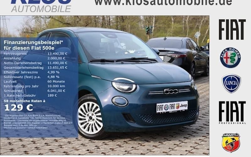 Gebraucht Fiat 500e Red 69 kW (95 PS) 2022 Grün Limousine