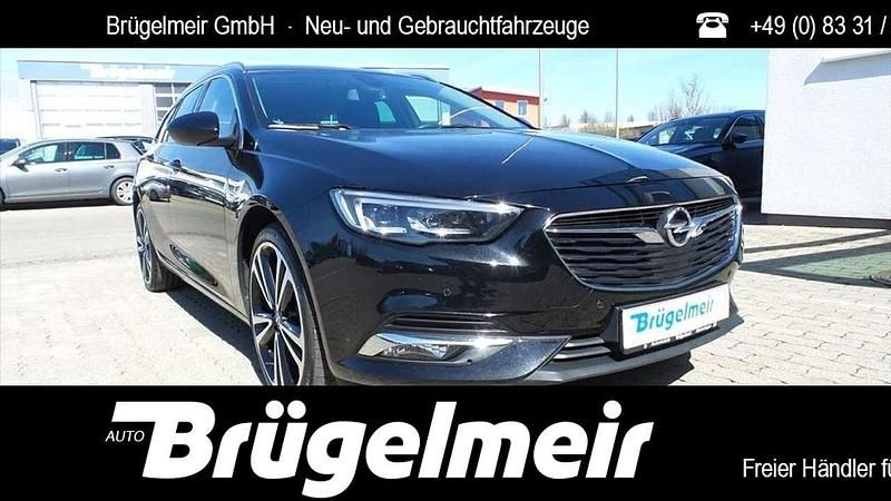 Onyx schwarz Gebraucht 2019 Opel Insignia Exklusiv Kombi | 24.490 € - Bild 1/4