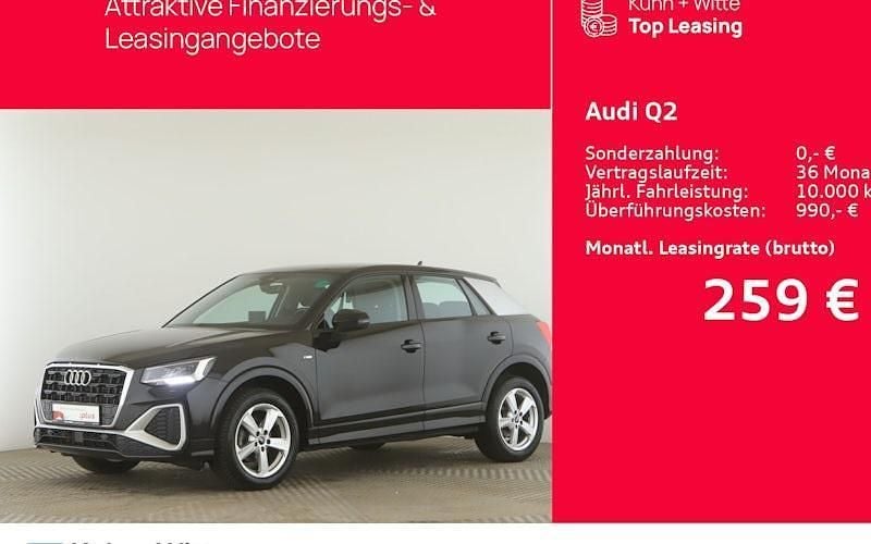Schwarz Gebraucht 2024 Audi Q2 S-Line SUV | 32.425 € (Fairer Preis) - Bild 1/4