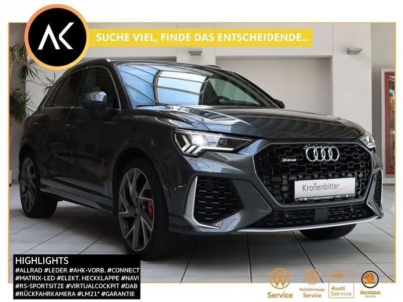 Grau Gebraucht 2022 Audi RS Q3 Sport SUV | 56.760 € (Fairer Preis) - Bild 1/4