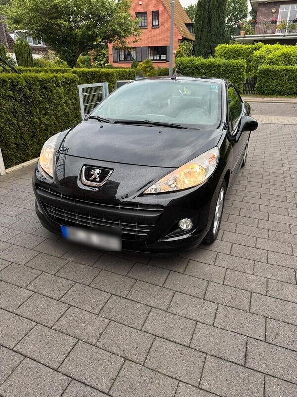 Schwarz Gebraucht 2012 Peugeot 207 CC Cabrio | 6.250 € (Fairer Preis) - Bild 1/4