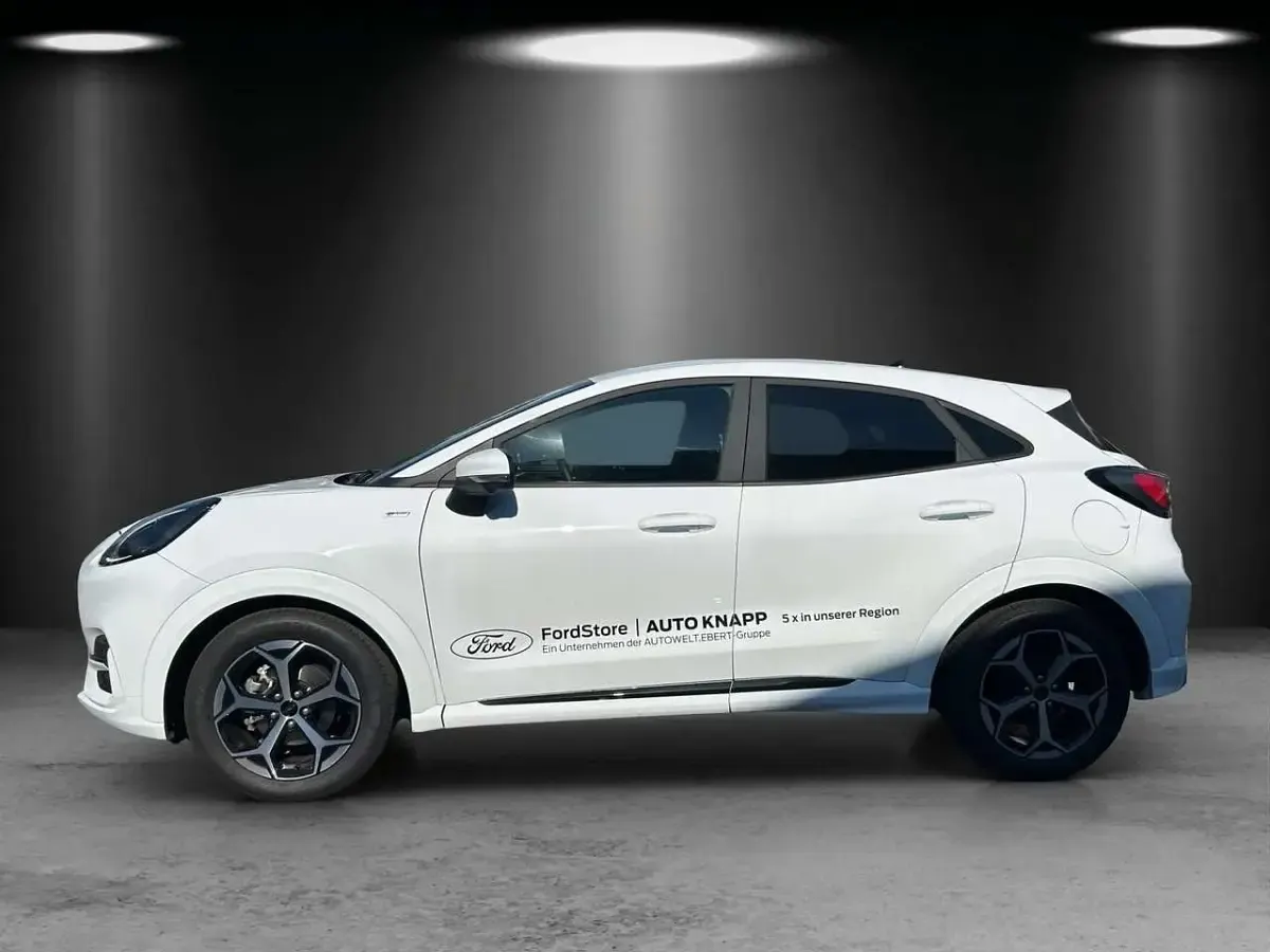 Gebraucht Ford Puma ST-Line 125 PS (91 kW) 2024 Frozen white SUV