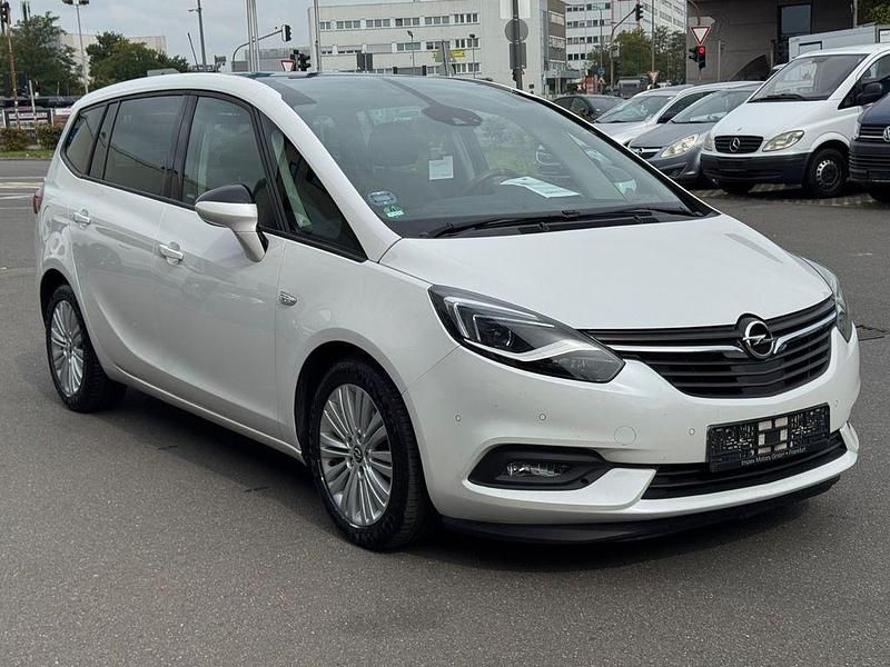 Gebraucht Opel Zafira Tourer 131 PS (96 kW) 2018 Weiß Van / Kleinbus